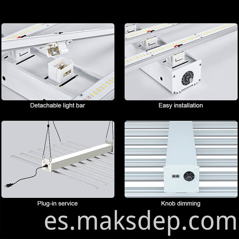 smart adjustable spectrum led grow light